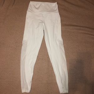 White leggings